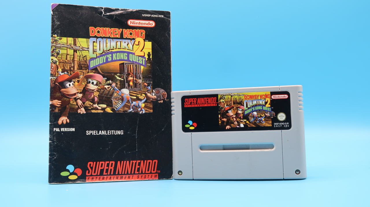 Donkey Kong Country 2 SUPER NINTENDO (Importación alemana)