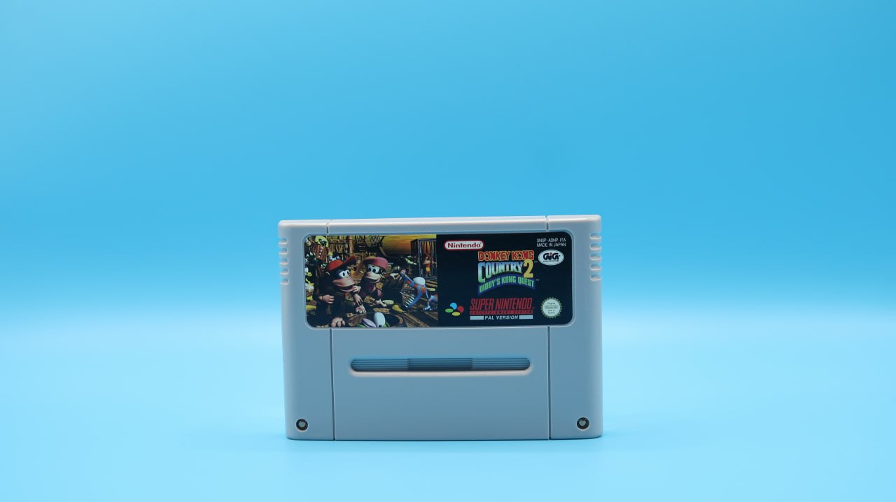 Sin Manual Donkey Kong Country 2 SUPER NINTENDO (Importación italiana)