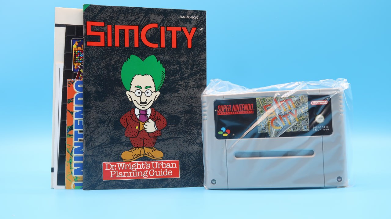 Sim City Nintendo Classics SUPER NINTENDO