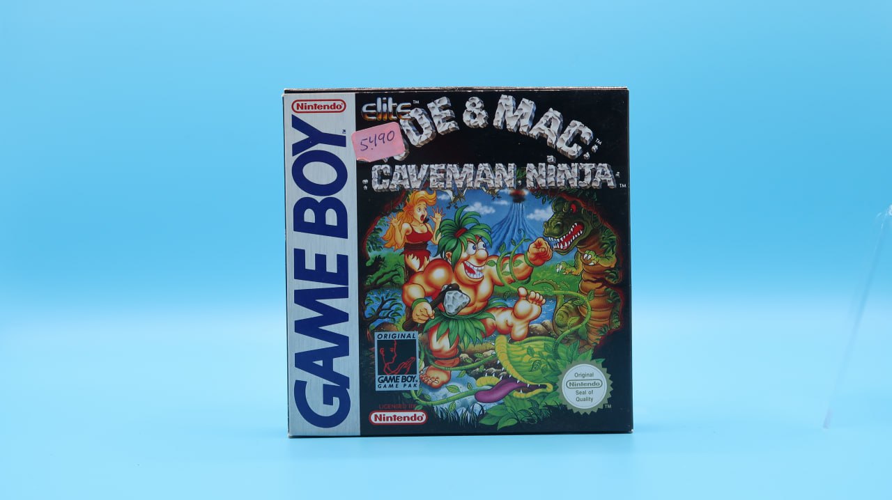Joe and Mac Caveman Ninja GAME BOY