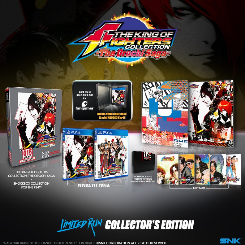 The King of Fighters 98 The Orochi Saga Collectors Edition Limited Run Games PLAYSTATION 4 (Importación americana)