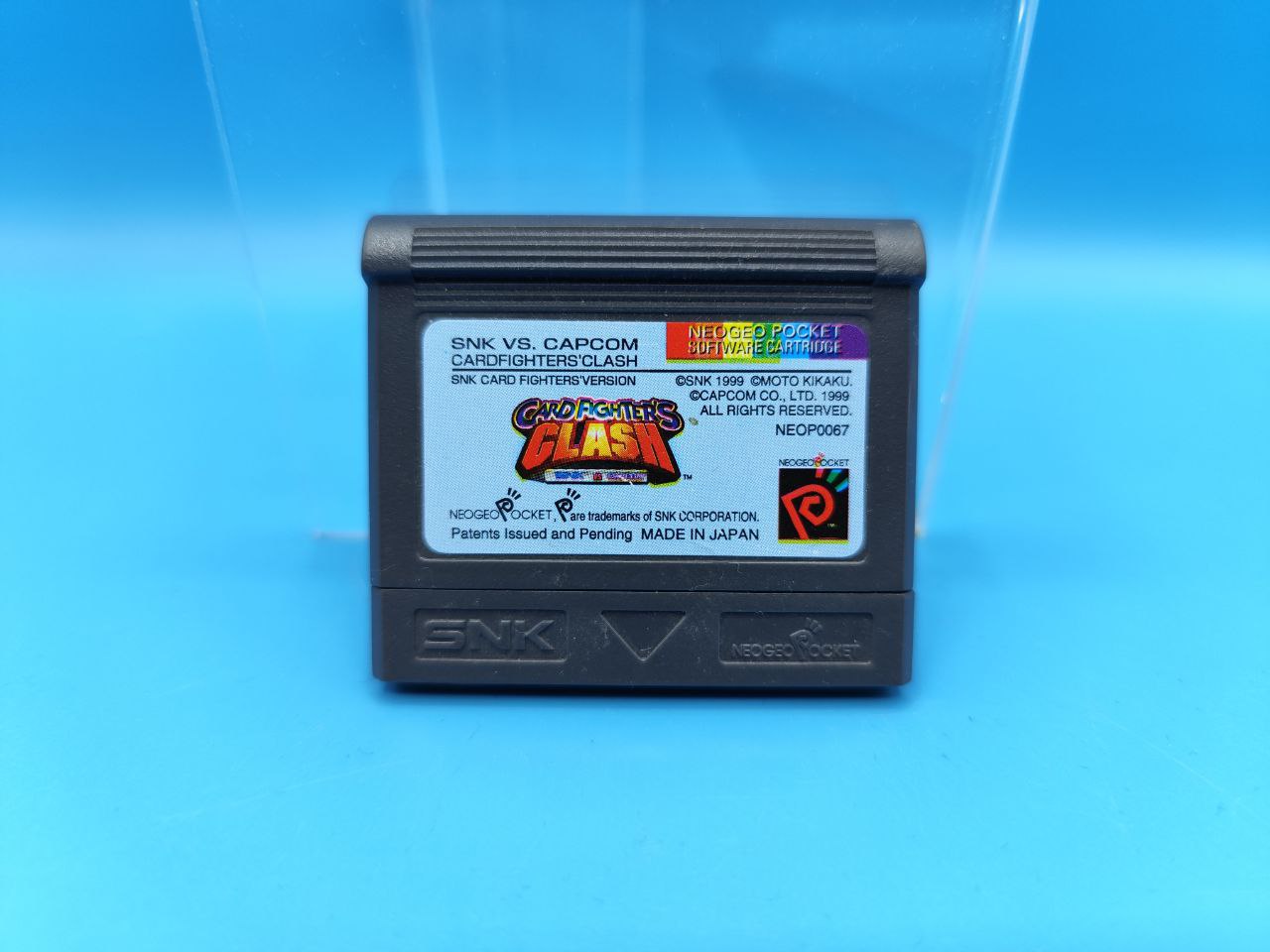 Cartucho Card Fighters Clash SNK VS CAPCOM NEO GEO POCKET COLOR