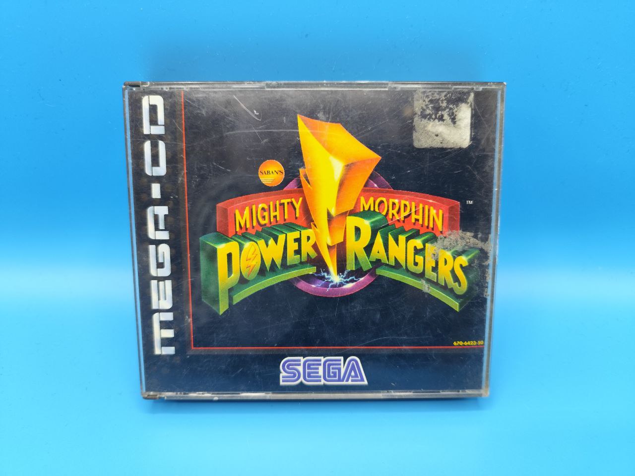 Sin Manual Mighty Morphing Power Rangers MEGA CD