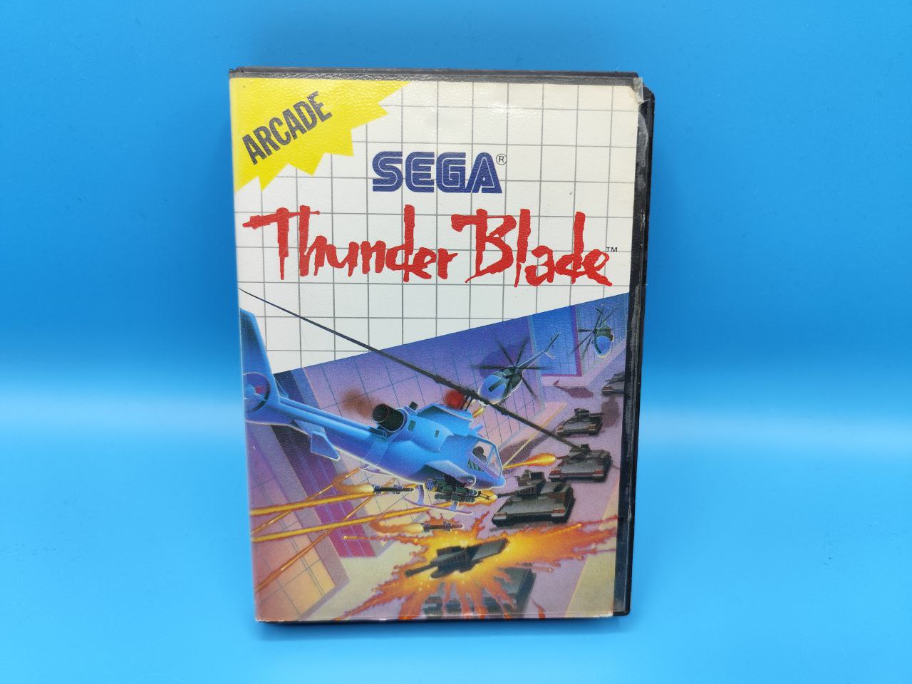 Sin Manual Thunder Blade MASTER SYSTEM