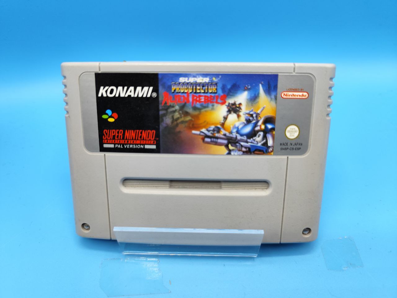 Cartucho Super Probotector Alien Rebels SUPER NINTENDO