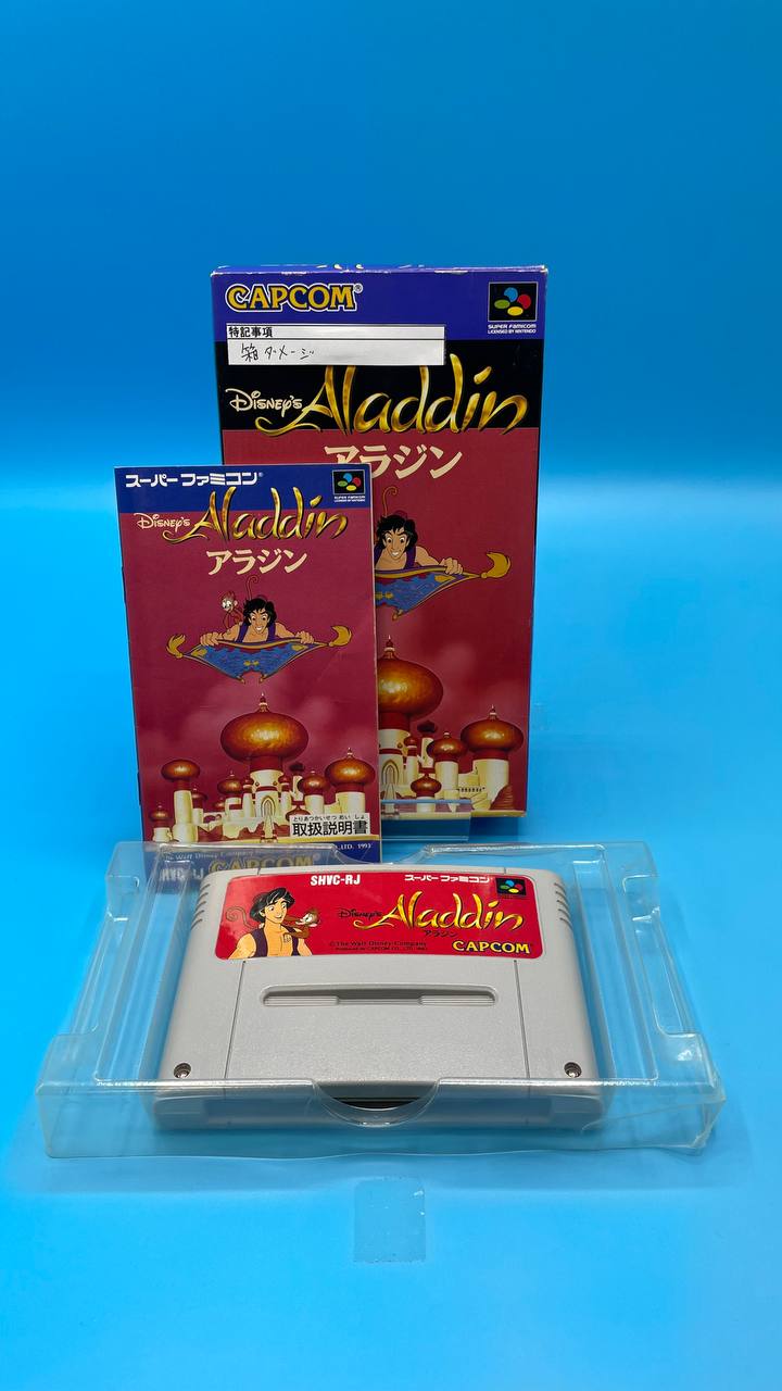 Aladdin SUPER NINTENDO (Importación japonesa)