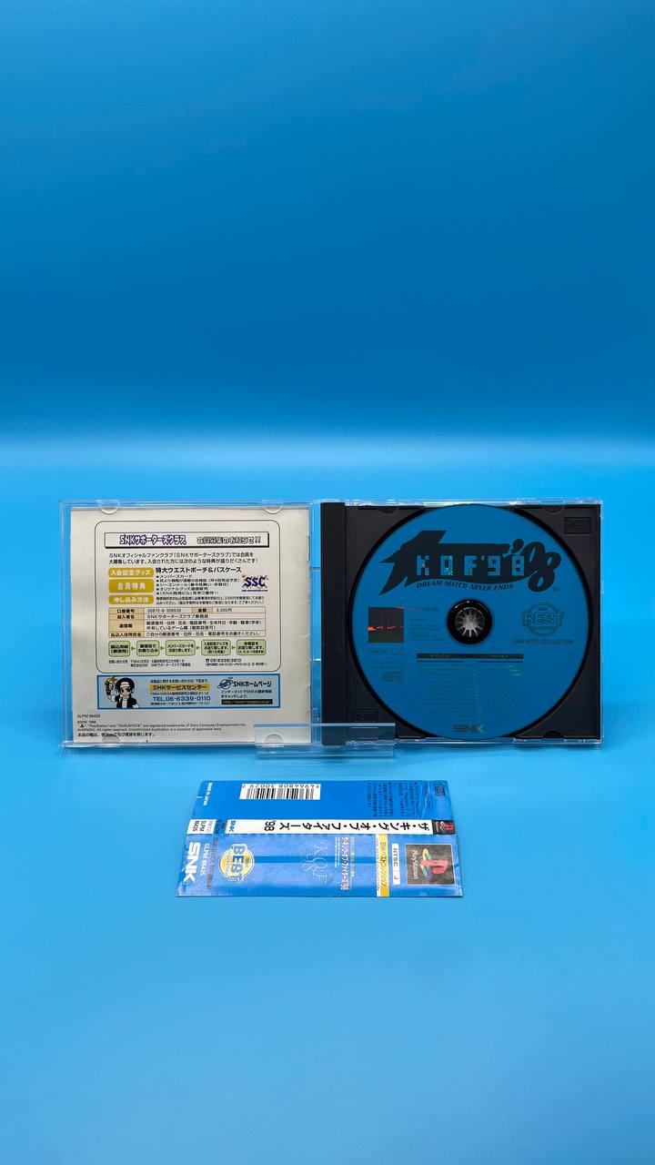 The King of Fighters 98 SNK Best Collection PLAYSTATION (Importación japonesa)