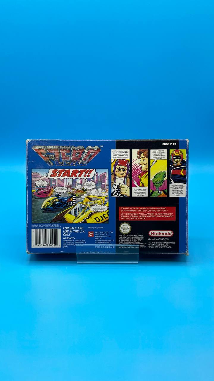 F-Zero SUPER NINTENDO (Importación inglesa)
