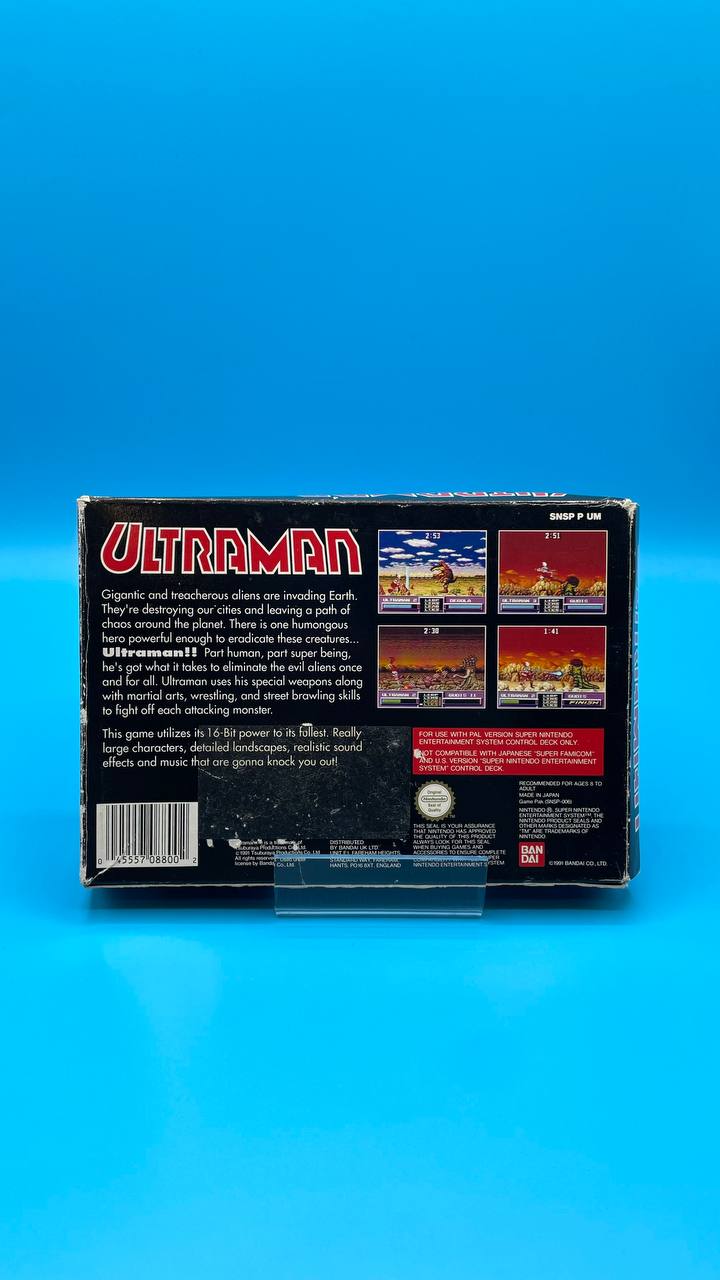 Ultraman SUPER NINTENDO (Importación inglesa)