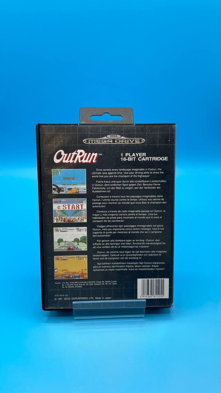 Out Run MEGA DRIVE