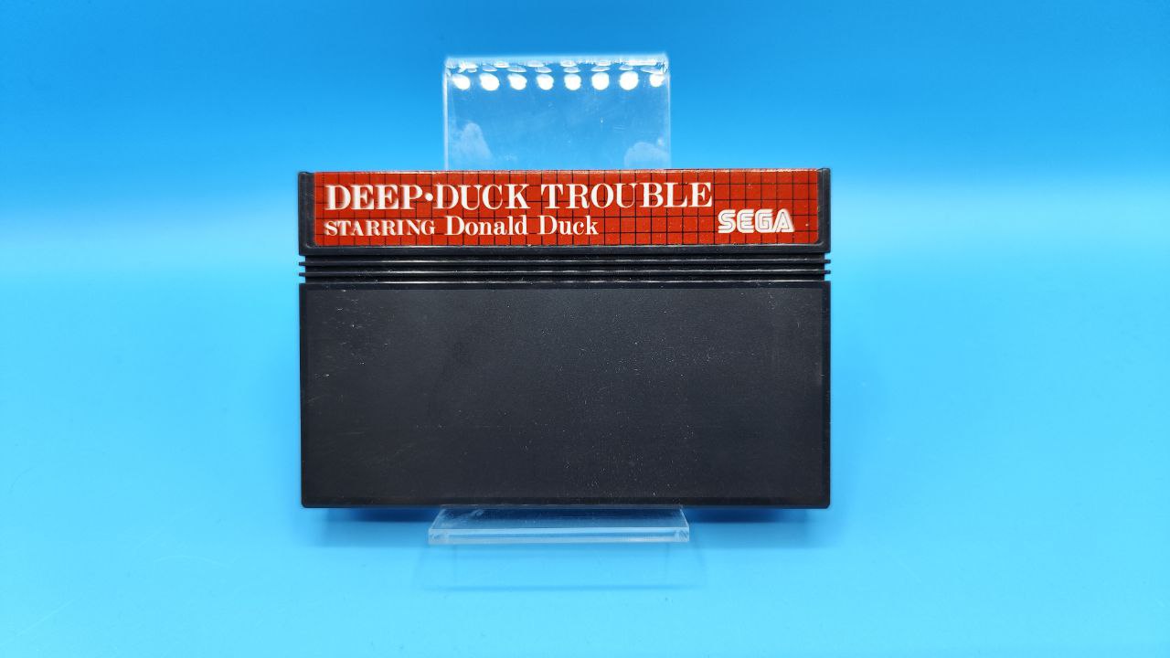 Cartucho Deep Duck Trouble Starring Donald Duck MASTER SYSTEM