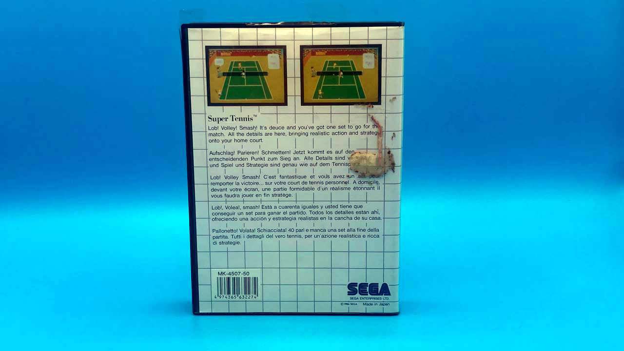 Super Tennis MASTER SYSTEM
