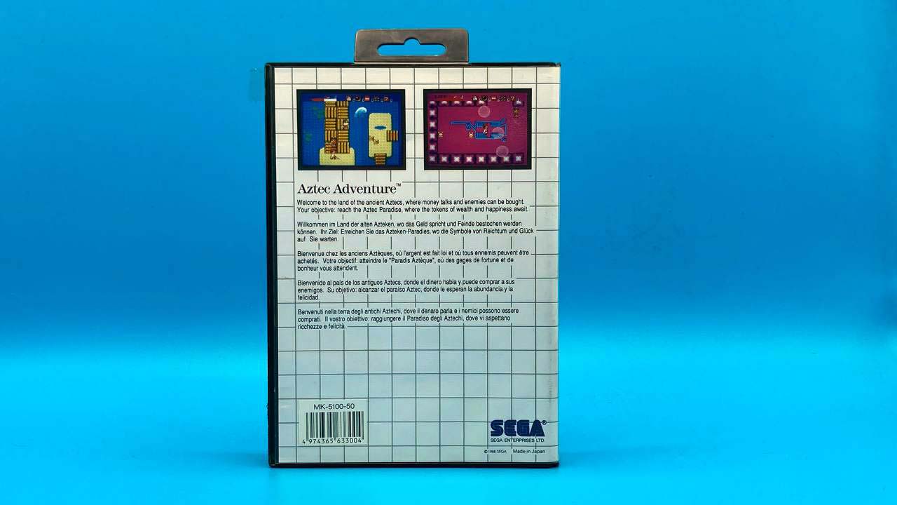 Aztec Adventure MASTER SYSTEM (copia)
