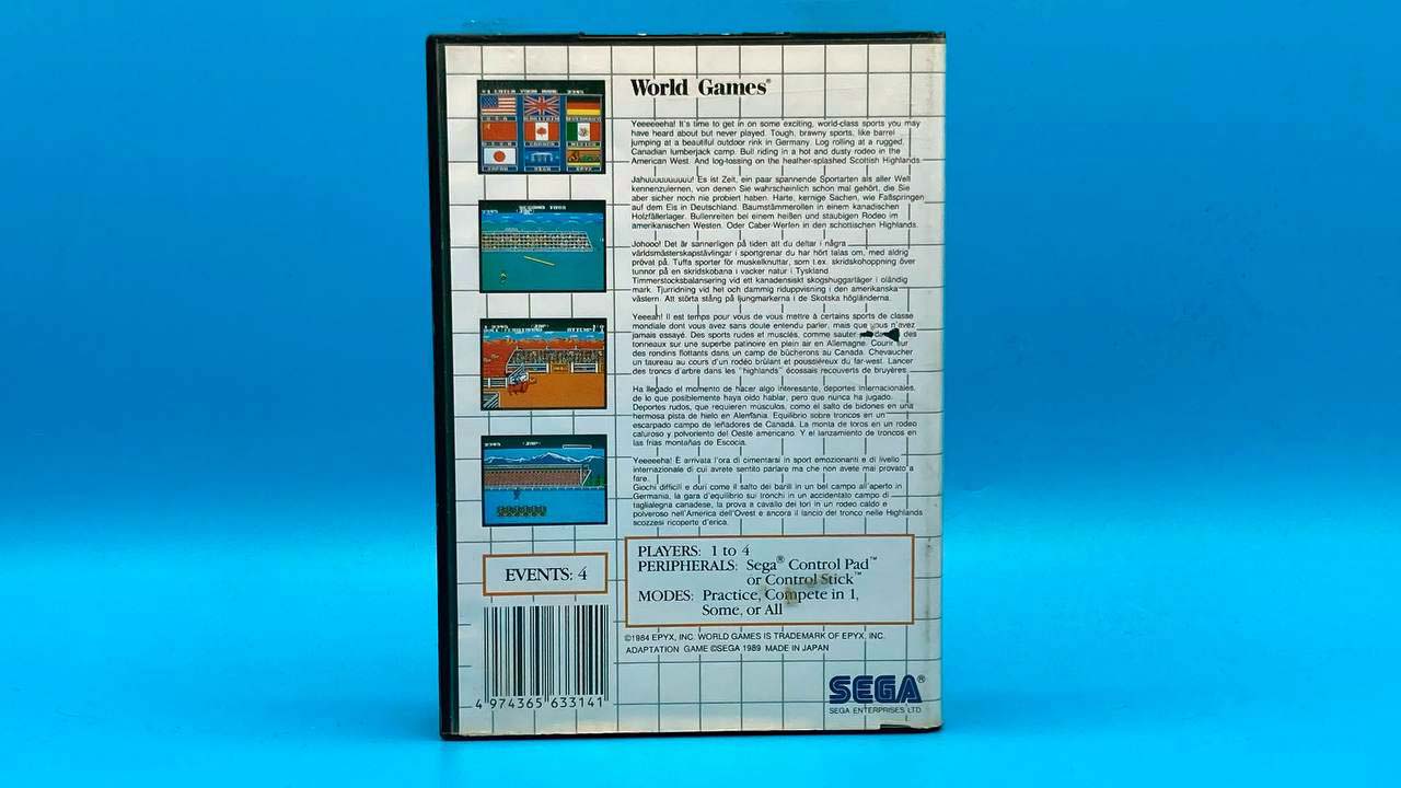 World Games MASTER SYSTEM