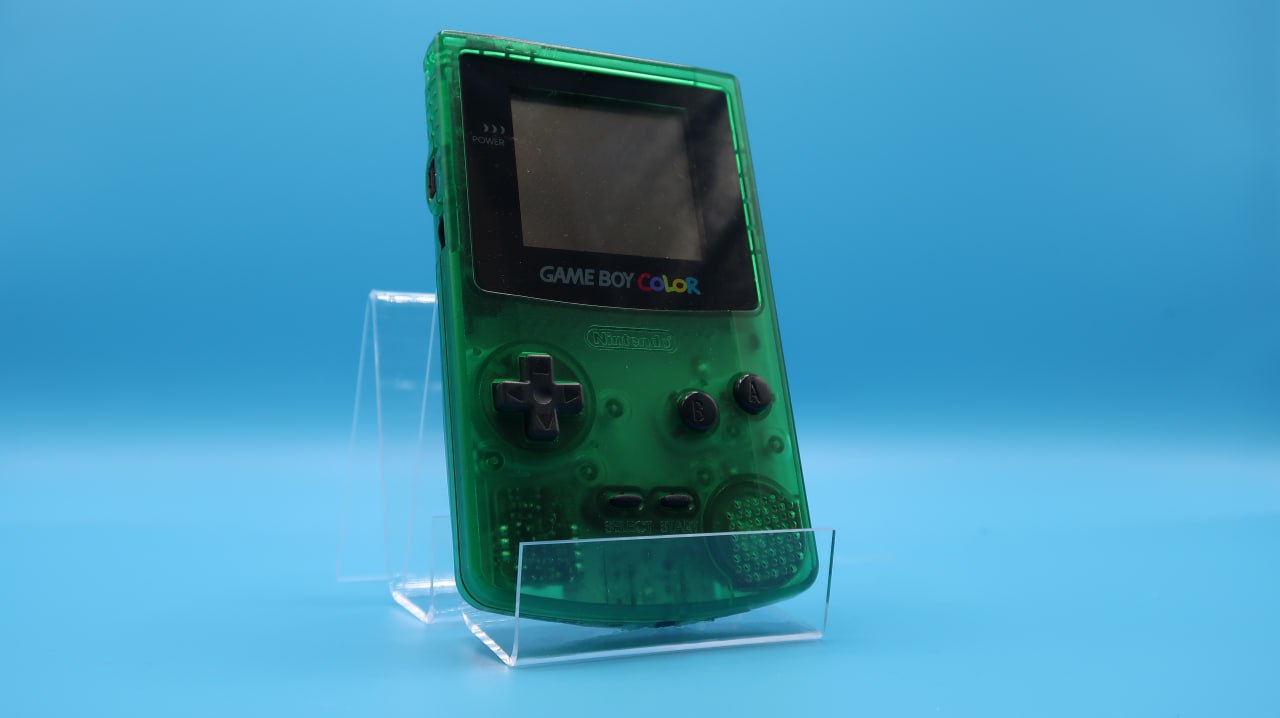 Consola Game Boy Color Clear Green Toys R Us Limited Edition