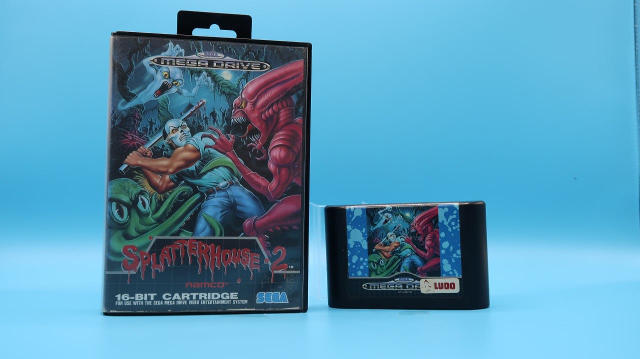 Sin Manual Splatterhouse 2 MEGA DRIVE