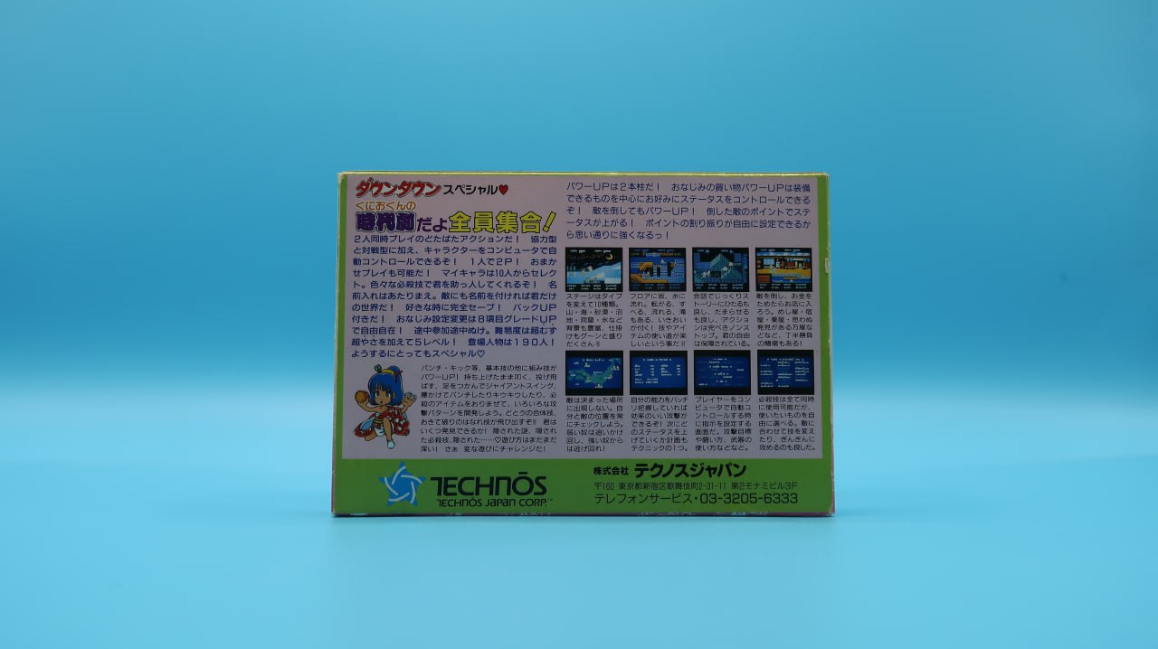 Downtown Kunio-kun no Jidai Geki Dayo NINTENDO NES (Importación japonesa)