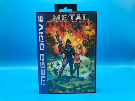 Metal Dragoon Kai Magazine Software EUR MEGA DRIVE