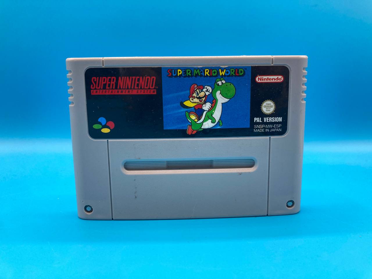Cartucho Super Mario World SUPER NINTENDO