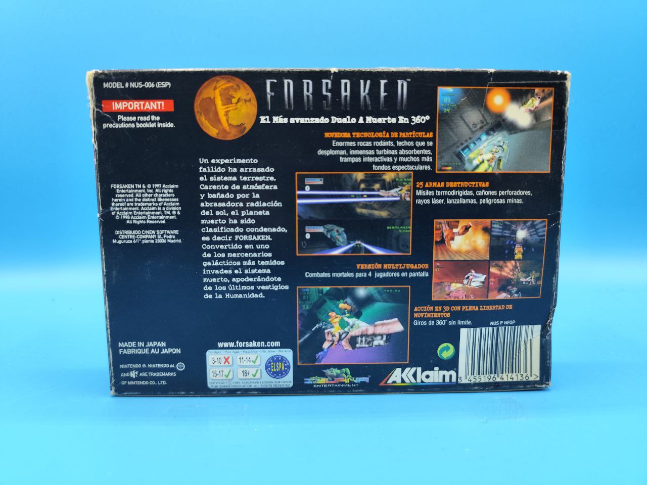 Forsaken NINTENDO 64