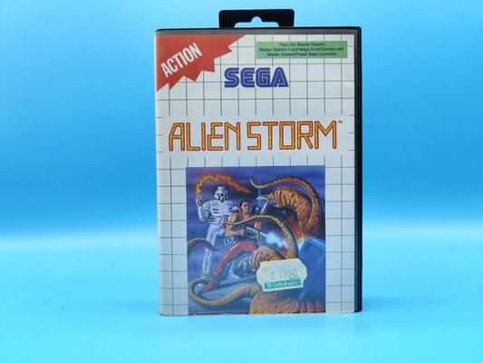 Sin Manual Alien Storm MASTER SYSTEM