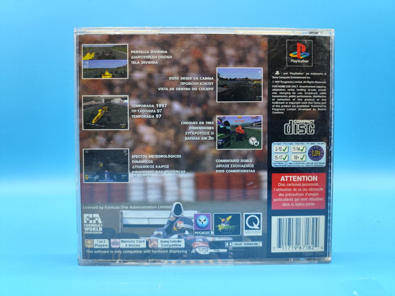 Formula 1 97 PLAYSTATION