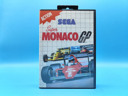 Sin Manual Super Monaco GP MASTER SYSTEM