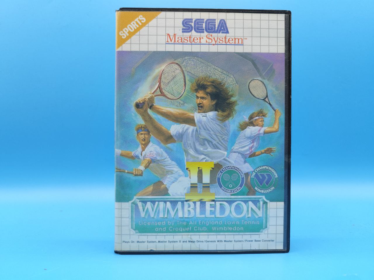 Sin Manual Wimbledon II MASTER SYSTEM