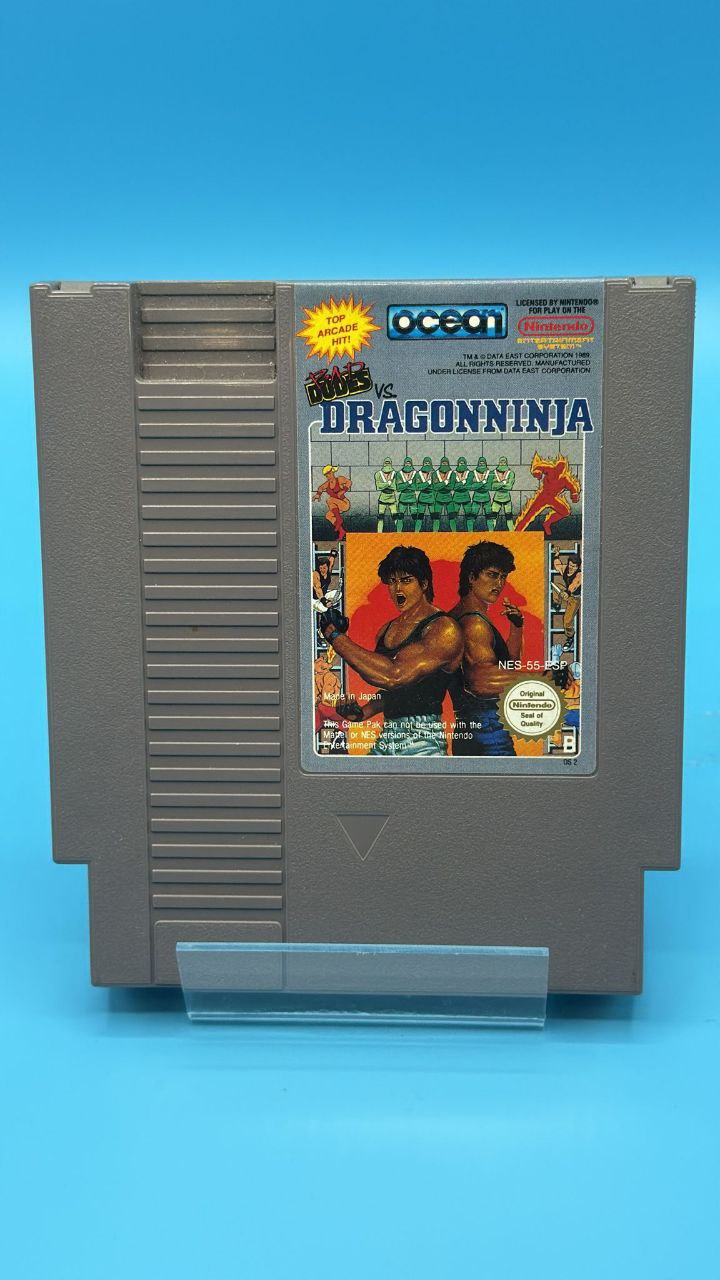 Cartucho Bad Dudes VS Dragon Ninja NINTENDO NES