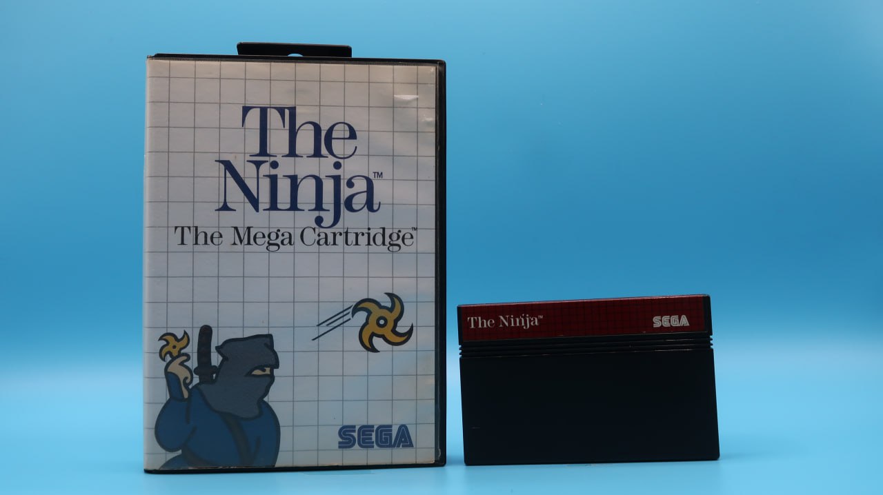 Sin Manual The Ninja MASTER SYSTEM