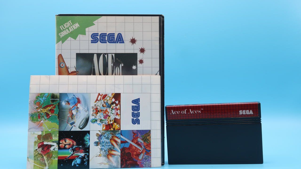 Sin Manual Ace of Aces MASTER SYSTEM