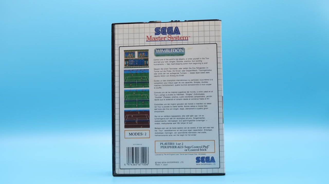Wimbledon MASTER SYSTEM