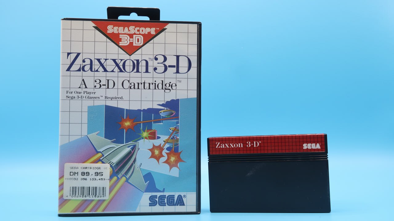 Sin Manual Zaxxon 3D MASTER SYSTEM
