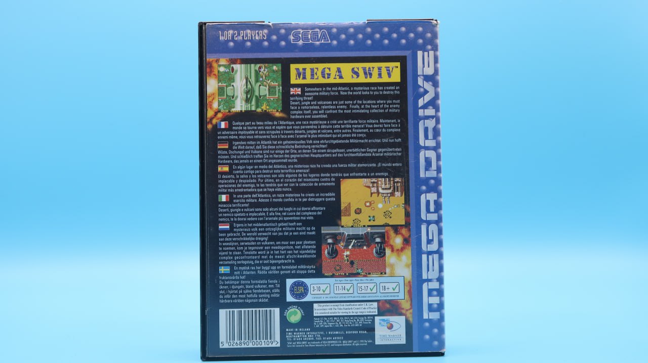 Mega SWIV MEGA DRIVE