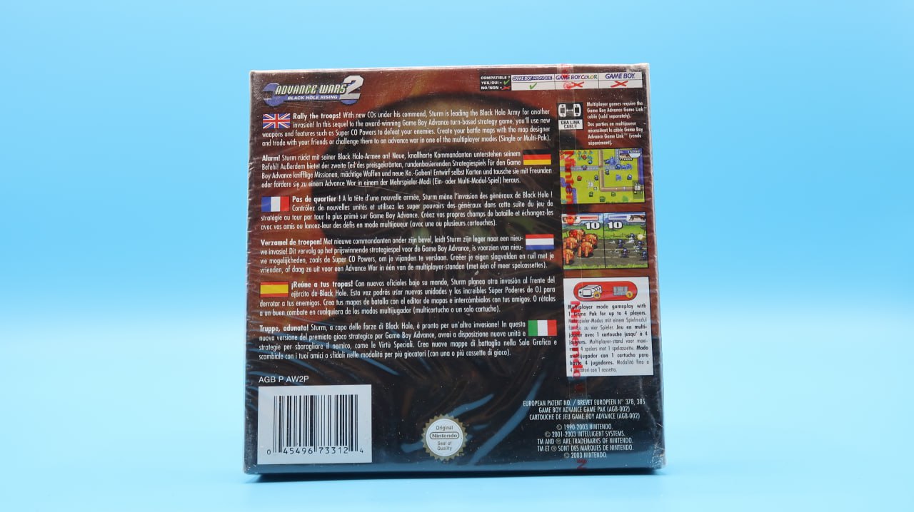 Advance Wars 2 Black Hole Rising GAME BOY ADVANCE