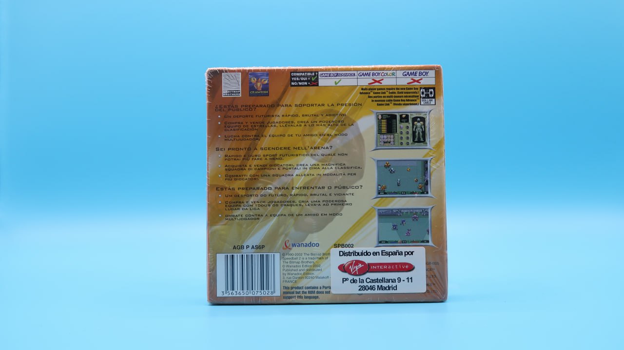 Speedball 2 GAME BOY ADVANCE