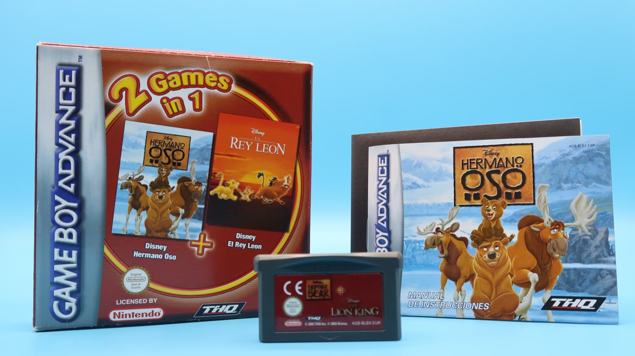 Hermano Oso + El Rey Leon GAME BOY ADVANCE