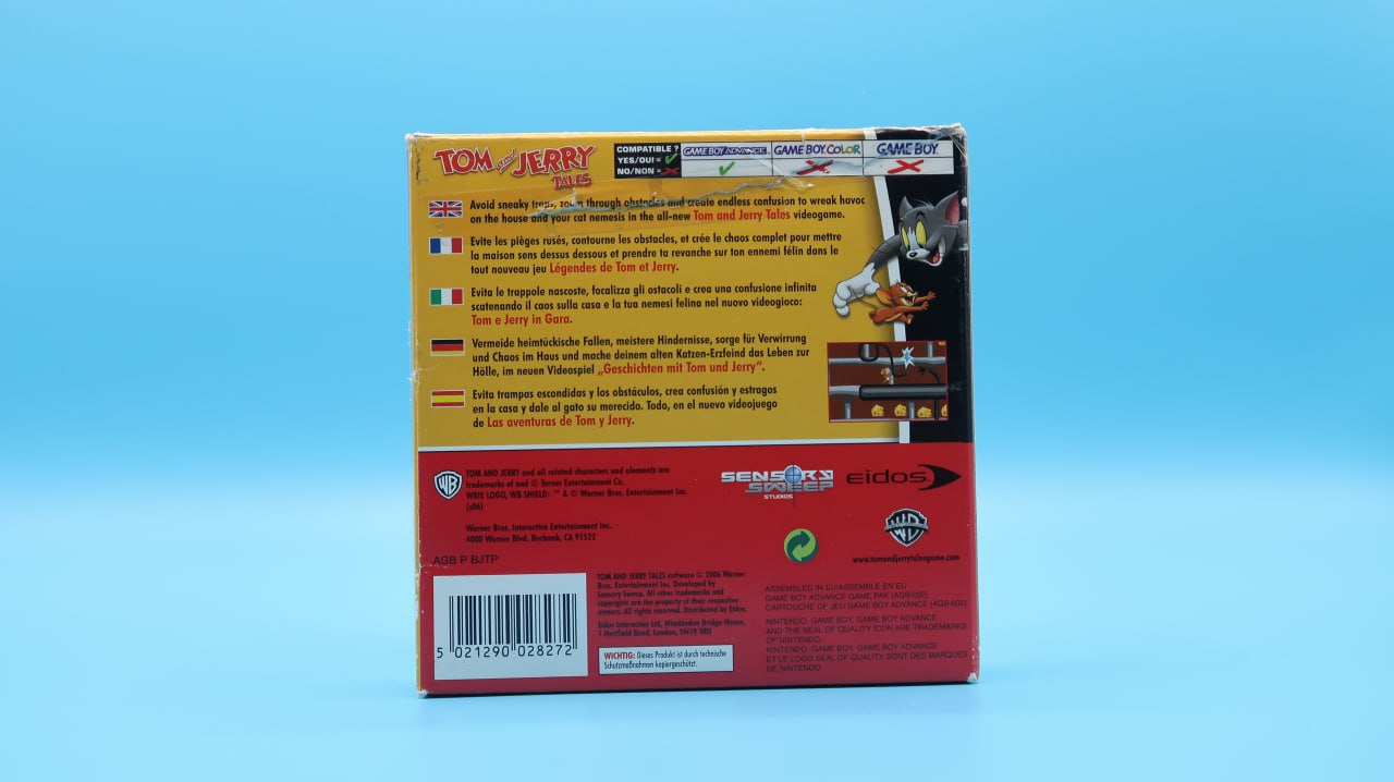 Tom and Jerry Tales GAME BOY ADVANCE