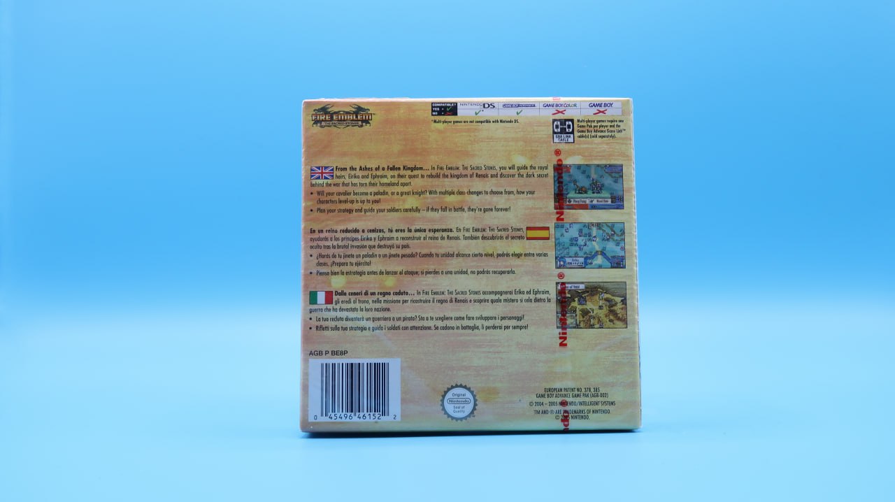 Fire Emblem The Sacred Stones GAME BOY ADVANCE
