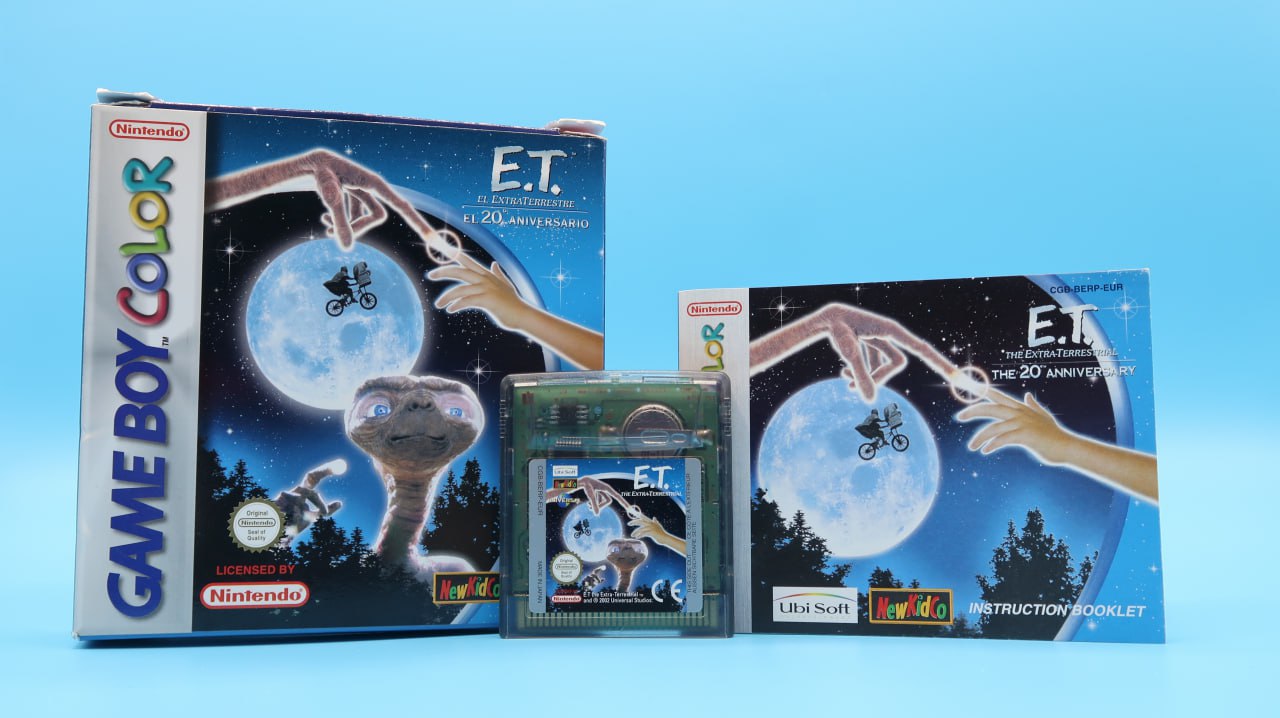 E.T. El Extraterrestre 2O Aniversario GAME BOY COLOR