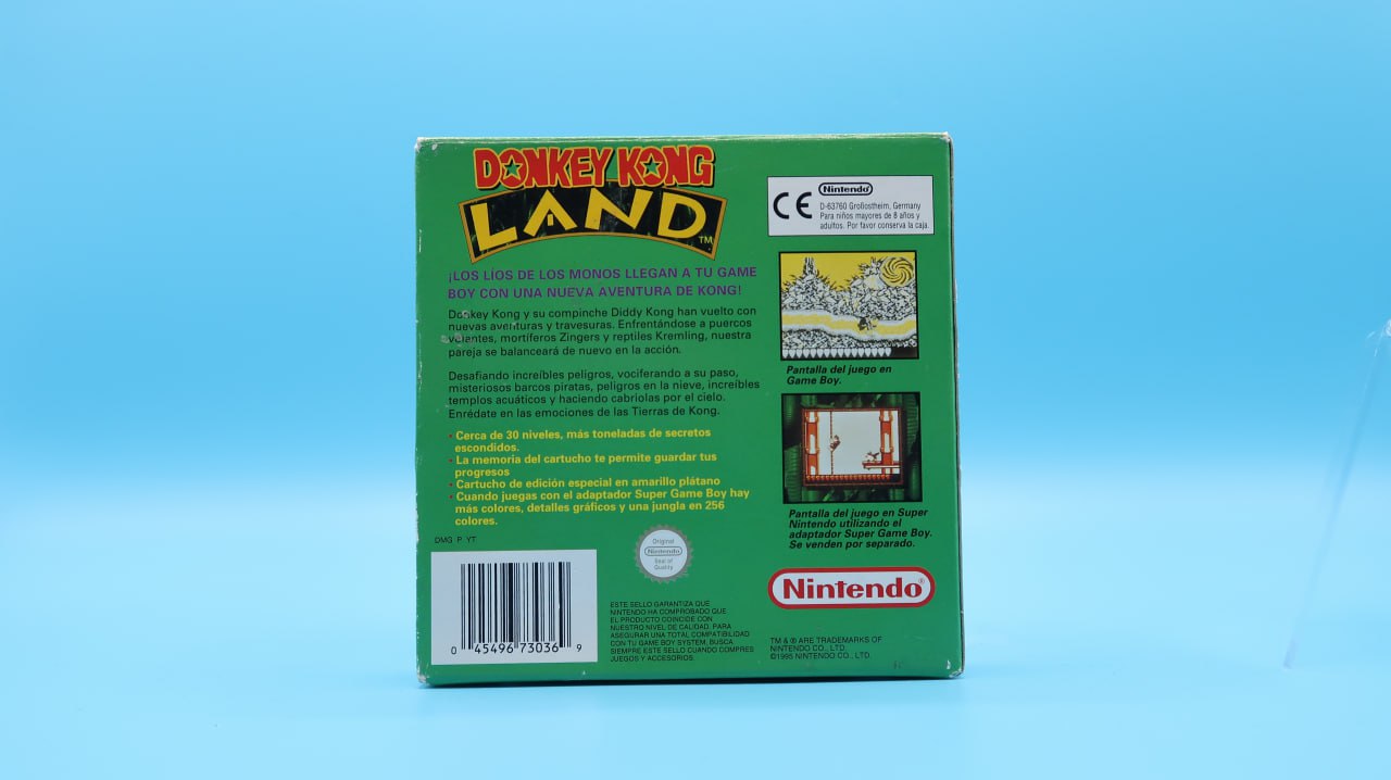 Donkey Kong Land GAME BOY