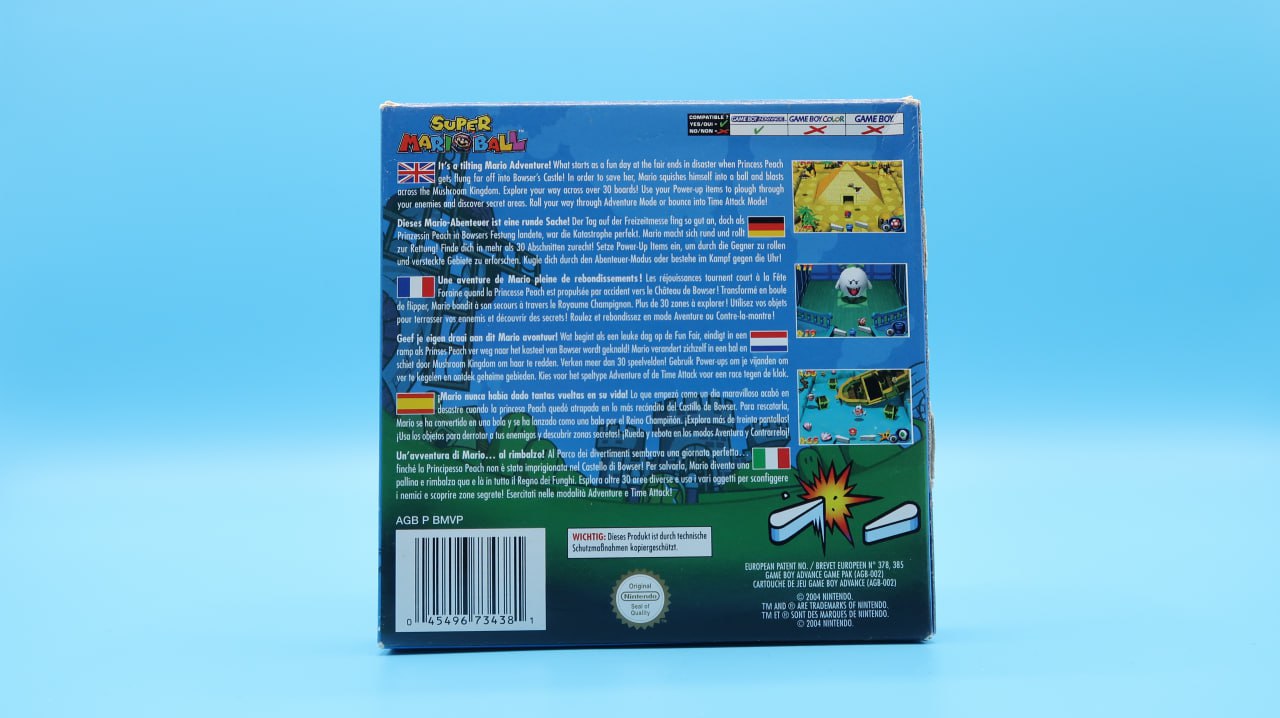 Super Mario Ball GAME BOY ADVANCE