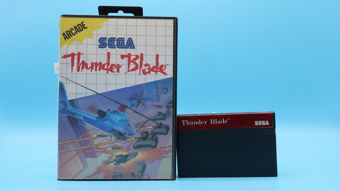 Sin Manual Thunder Blade MASTER SYSTEM