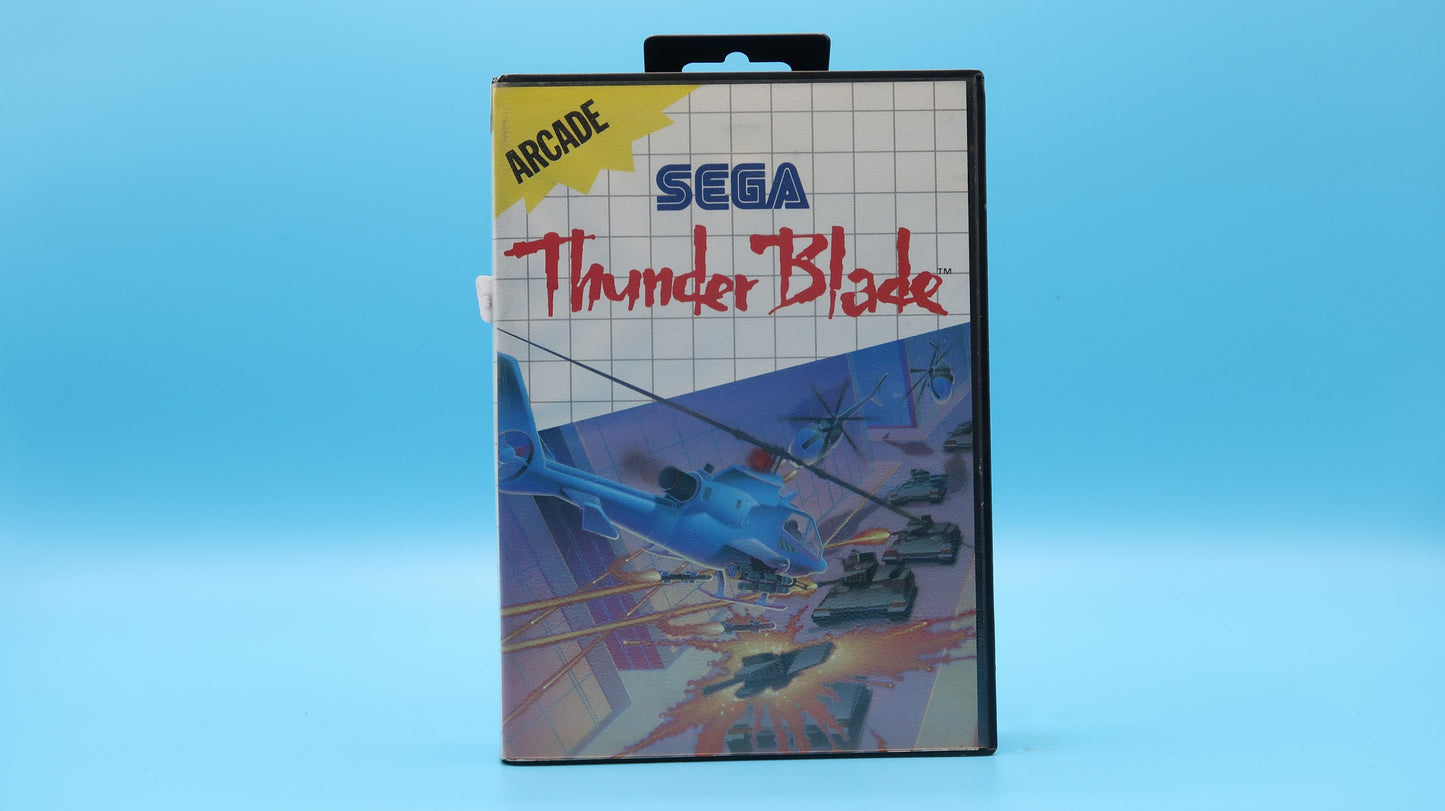 Sin Manual Thunder Blade MASTER SYSTEM