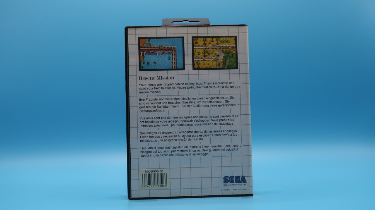 Rescue Mission MASTER SYSTEM