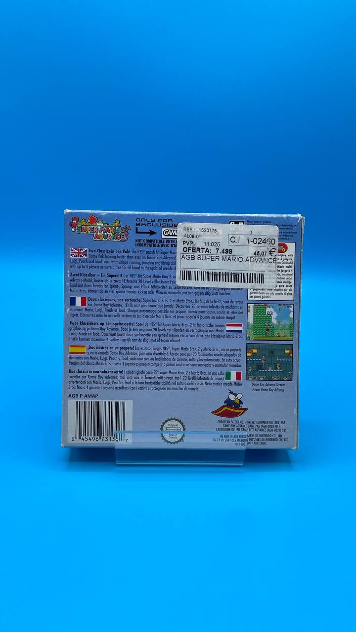 Super Mario Advance Super Mario Bros 2 GAME BOY ADVANCE