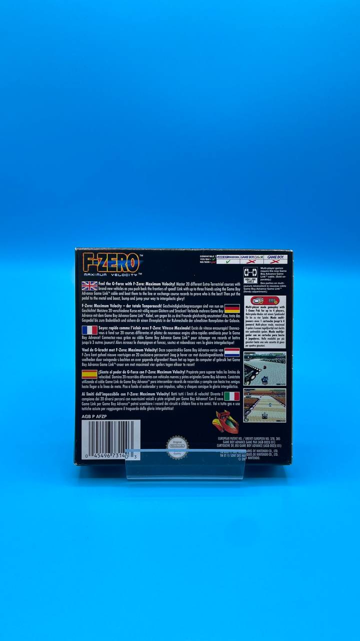 F-Zero Maximum Velocity GAME BOY ADVANCE