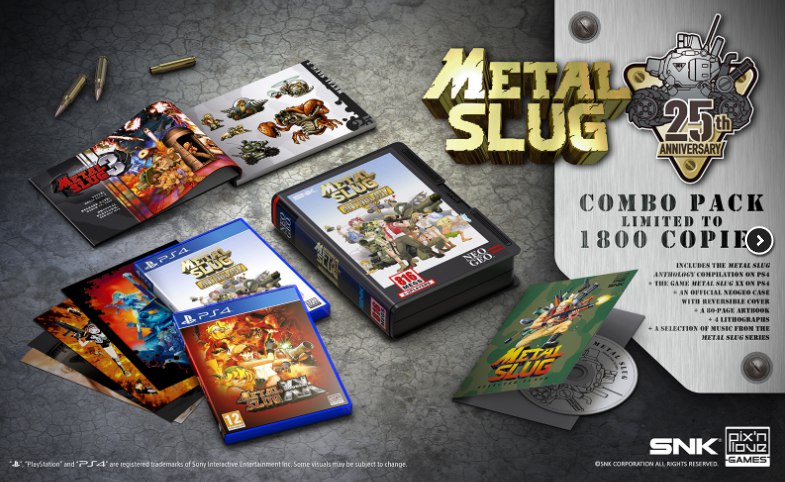 Metal Slug Anthology Combo Pack Pix'n Love PLAYSTATION 4