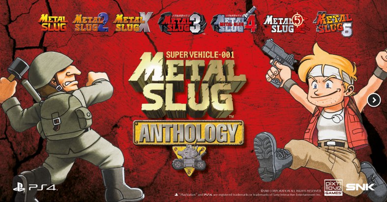 Metal Slug Anthology Combo Pack Pix'n Love PLAYSTATION 4