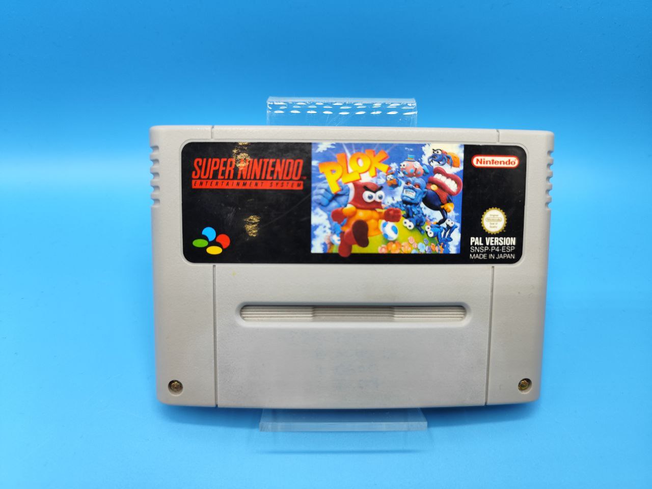 Cartucho Plok SUPER NINTENDO
